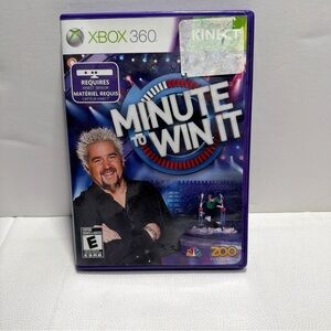 Minute to Win It (Xbox 360) Requires Kenect Sensor To Play